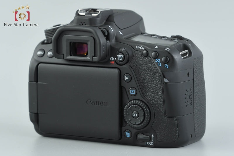 "Shutter count 3,730" Canon EOS 80D 24.2 MP Digital SLR Camera Body