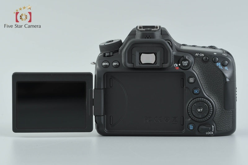 "Shutter count 3,730" Canon EOS 80D 24.2 MP Digital SLR Camera Body