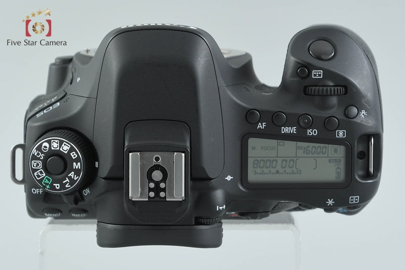 "Shutter count 3,730" Canon EOS 80D 24.2 MP Digital SLR Camera Body