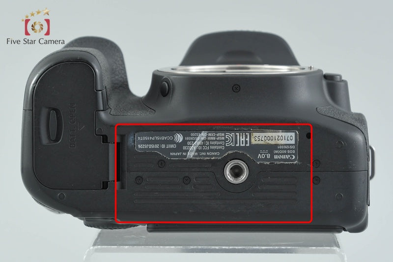 "Shutter count 3,730" Canon EOS 80D 24.2 MP Digital SLR Camera Body