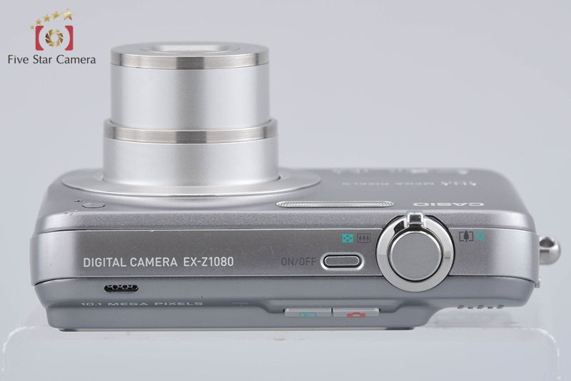 Casio EXILIM ZOOM EX-Z1080 Gray 10.1 MP Digital Camera w/ Box