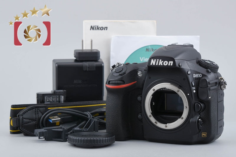 Nikon D810 36.3 MP Full Frame Digital SLR Camera Body
