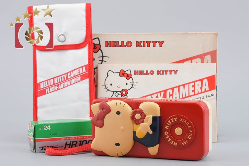 Fujifilm HELLO KITTY CAMERA FLASH-AUTOWINDER w/ Box