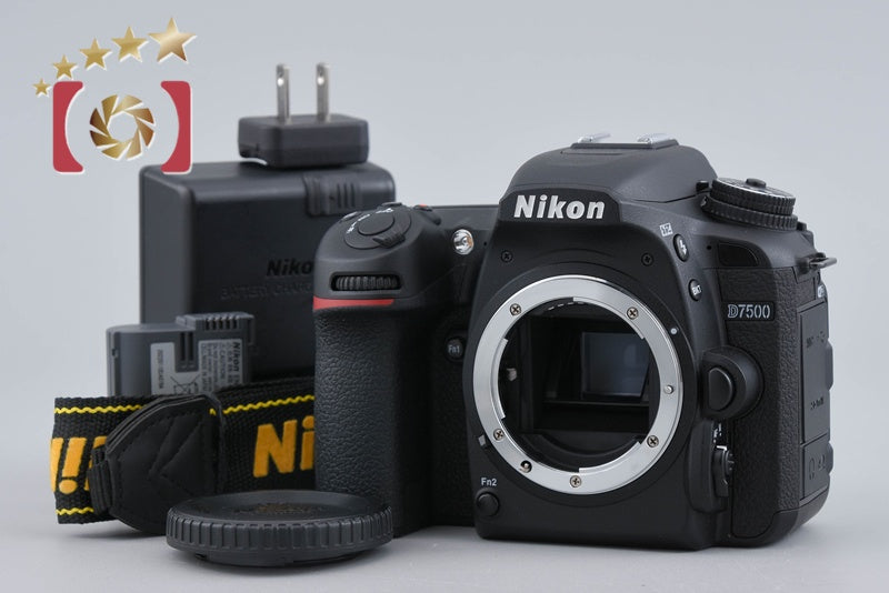 "Shutter count 140" Nikon D7500 20.9 MP Digital SLR Camera Body