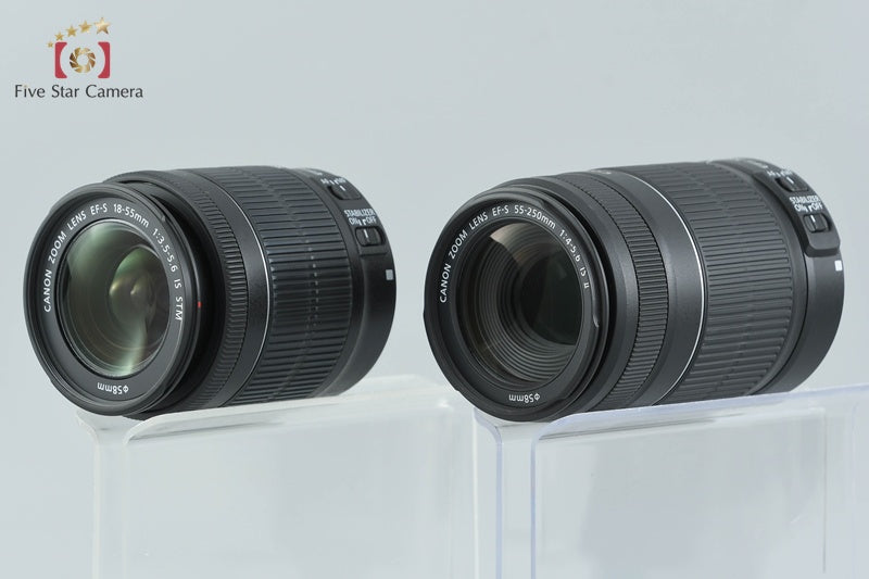 "Count 138" Canon EOS Kiss X7 / Rebel SL1 / 100D 18.0 MP 18-55 55-250 Lenses