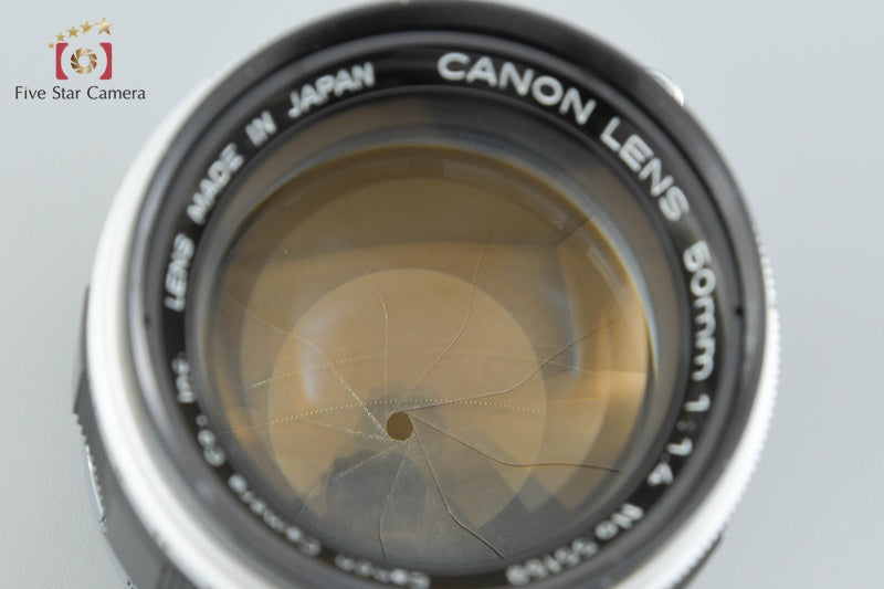 Canon 50mm f/1.4 L39 Leica Thread Mount Lens