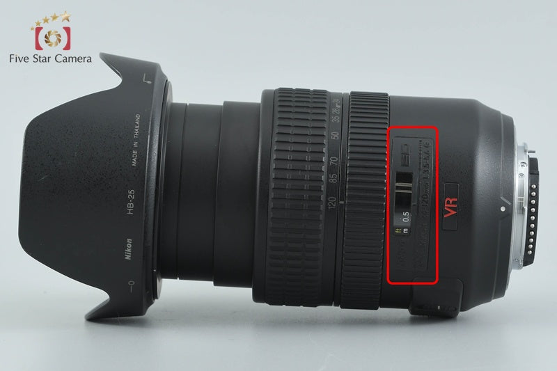 Nikon AF-S NIKKOR 24-120mm f/3.5-5.6 G ED VR