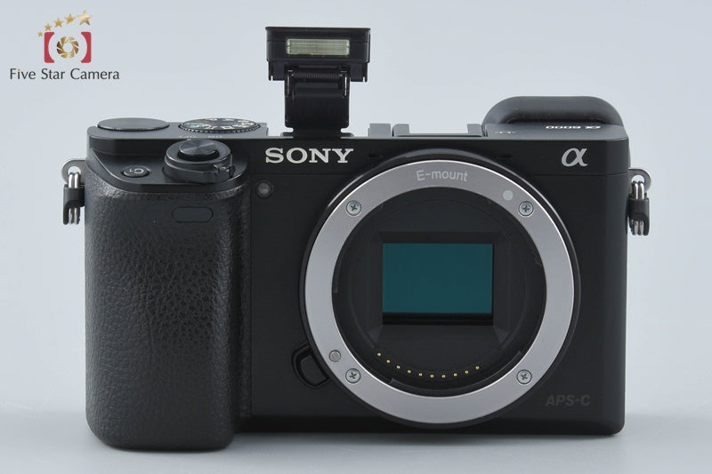 Sony α6000 ILCE-6000 Black 24.3 MP Mirrorless Camera [Multiple Languages]