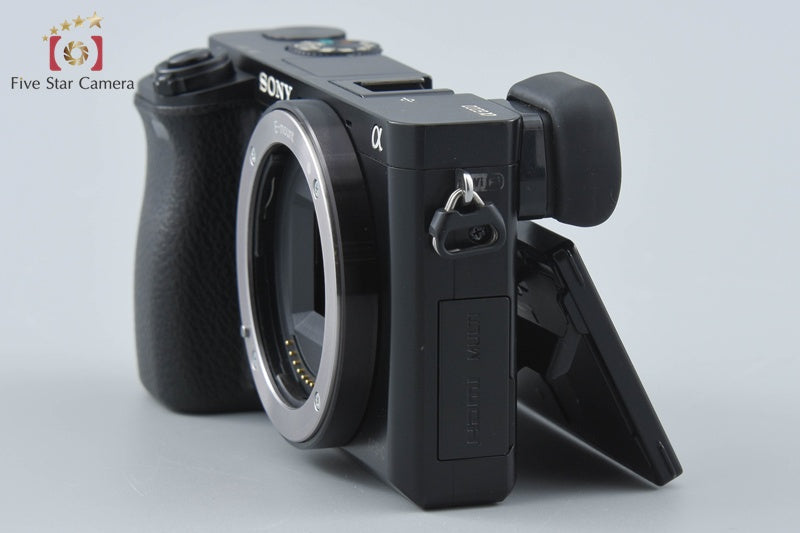 Sony α6000 ILCE-6000 Black 24.3 MP Mirrorless Camera [Multiple Languages]