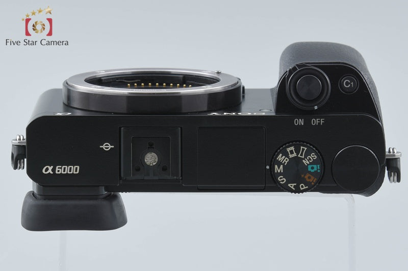 Sony α6000 ILCE-6000 Black 24.3 MP Mirrorless Camera [Multiple Languages]