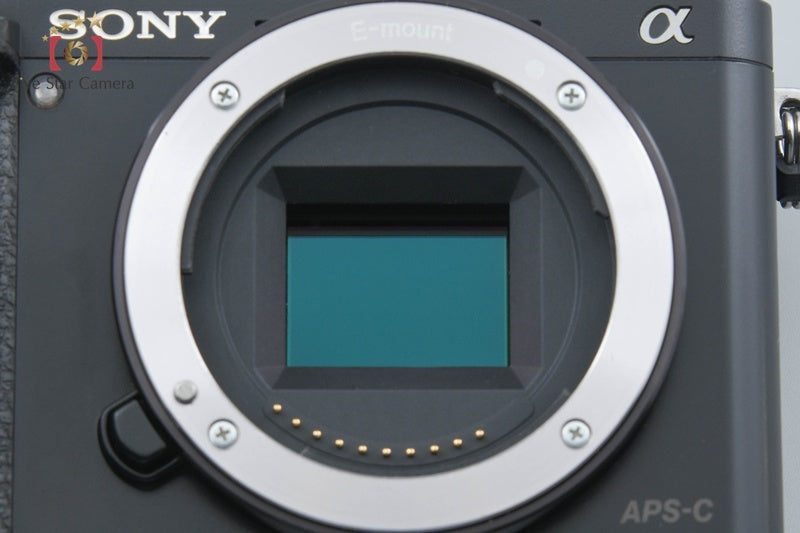Sony α6000 ILCE-6000 Black 24.3 MP Mirrorless Camera [Multiple Languages]