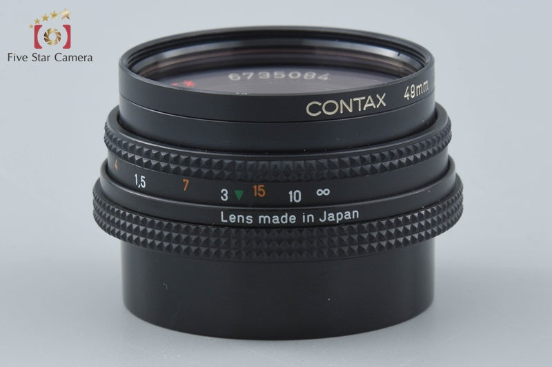 CONTAX Carl Zeiss Tessar 45mm f/2.8 T* MMJ