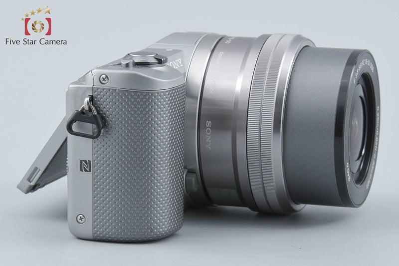 Sony Alpha α5000 ILCE-5000 Silver 20.1 MP 16-50 Lens [Multiple Languages]
