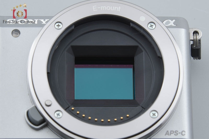 Sony Alpha α5000 ILCE-5000 Silver 20.1 MP 16-50 Lens [Multiple Languages]