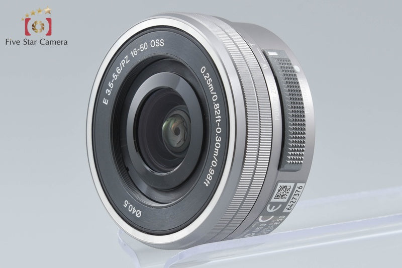 Sony Alpha α5000 ILCE-5000 Silver 20.1 MP 16-50 Lens [Multiple Languages]
