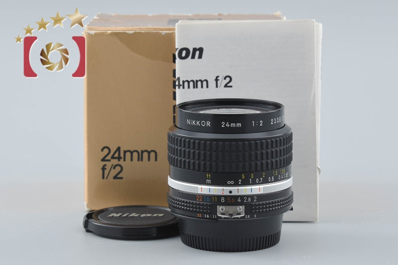 Nikon Ai-S NIKKOR 24mm f/2 w/ Box