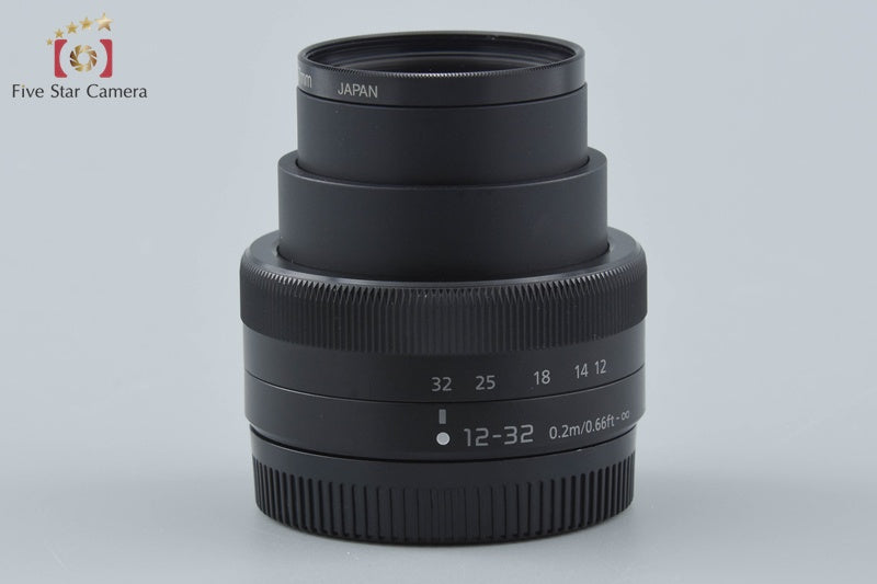 Panasonic LUMIX G VARIO 12-32mm f/3.5-5.6 ASPH. MEGA O.I.S. H-FS12032 Black