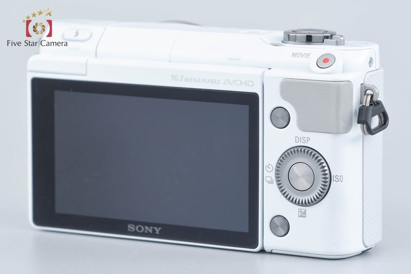 "Count 876" SONY α NEX-3N White 16.5 MP 16-50 Lens [Japanese Language Only]