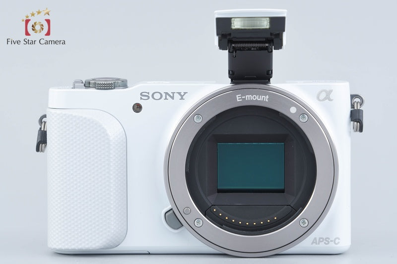 "Count 876" SONY α NEX-3N White 16.5 MP 16-50 Lens [Japanese Language Only]