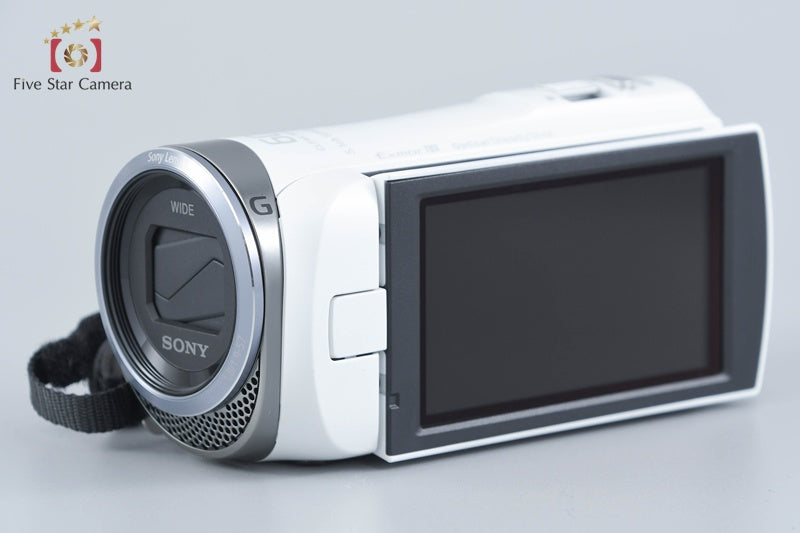 SONY Handycam HDR-CX420 White Digital Video Camera [Japanese Language Only]