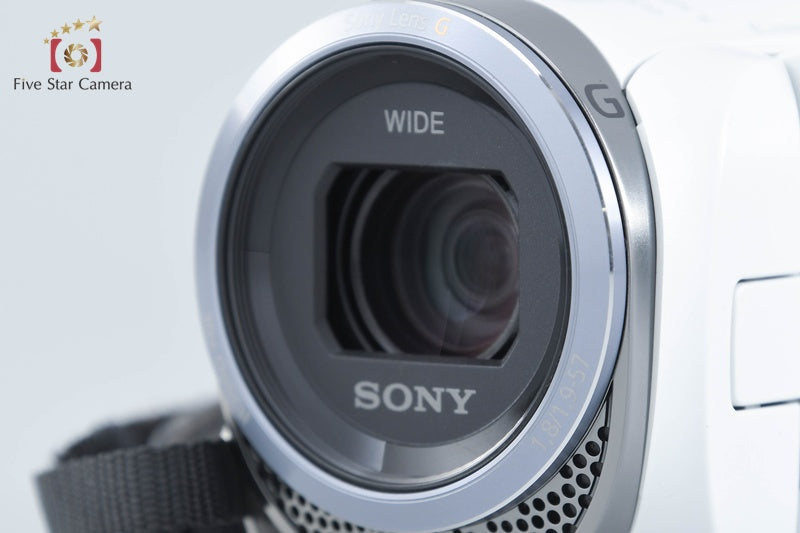 SONY Handycam HDR-CX420 White Digital Video Camera [Japanese Language Only]