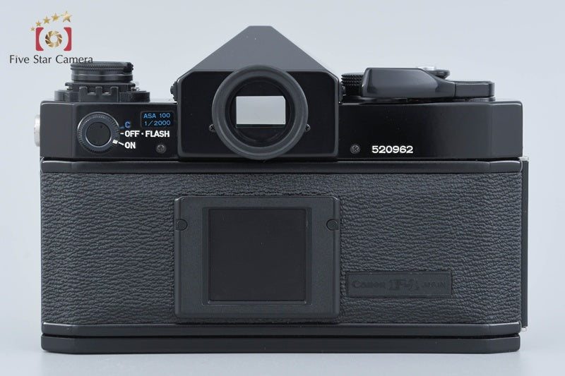 Canon F-1 Later Model 35mm SLR Film Camera Body