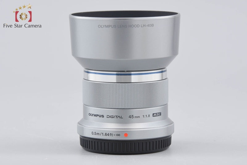 Olympus M.ZUIKO DIGITAL 45mm f/1.8 Silver