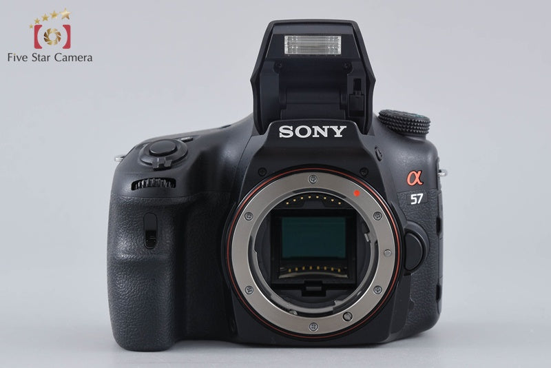 SONY α57 SLT-A57 16.1 MP 18-55 55-200 Lenses [Japanese Language Only]