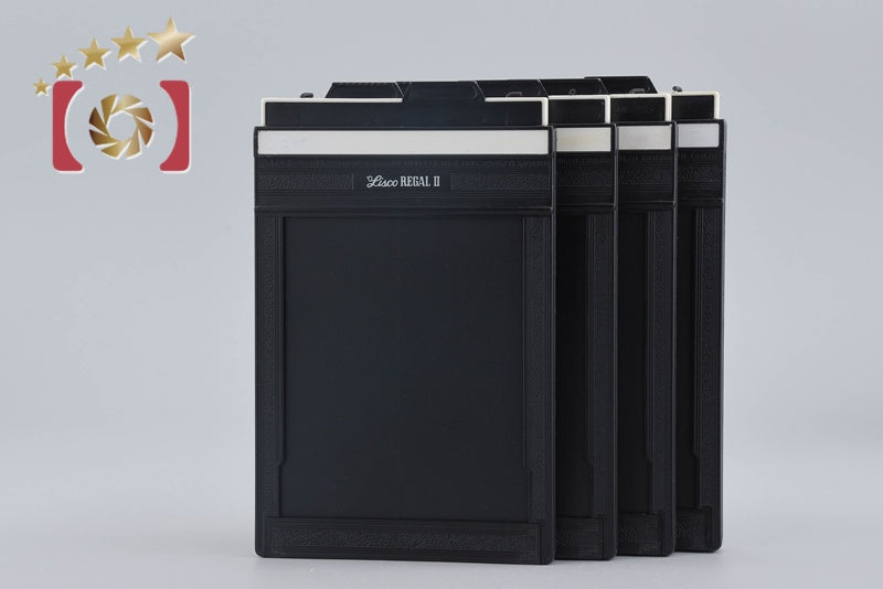 Lisco REGAL II 4x5 Cut Film Holder x4