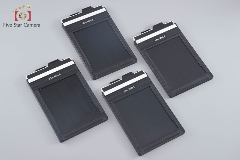 Lisco REGAL II 4x5 Cut Film Holder x4