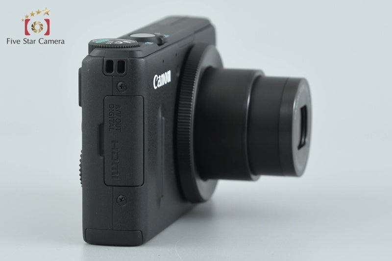 Canon PowerShot S100 Black 12.1 MP Digital Camera
