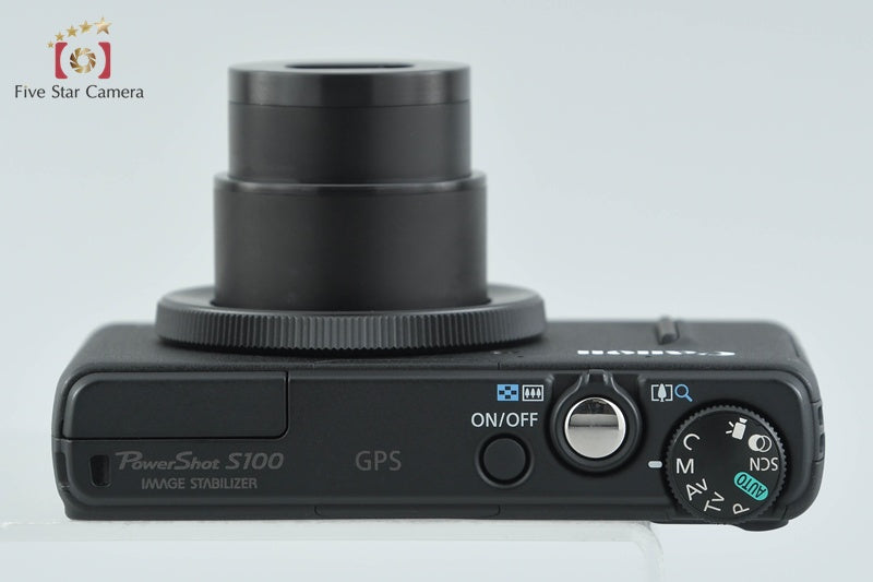 Canon PowerShot S100 Black 12.1 MP Digital Camera