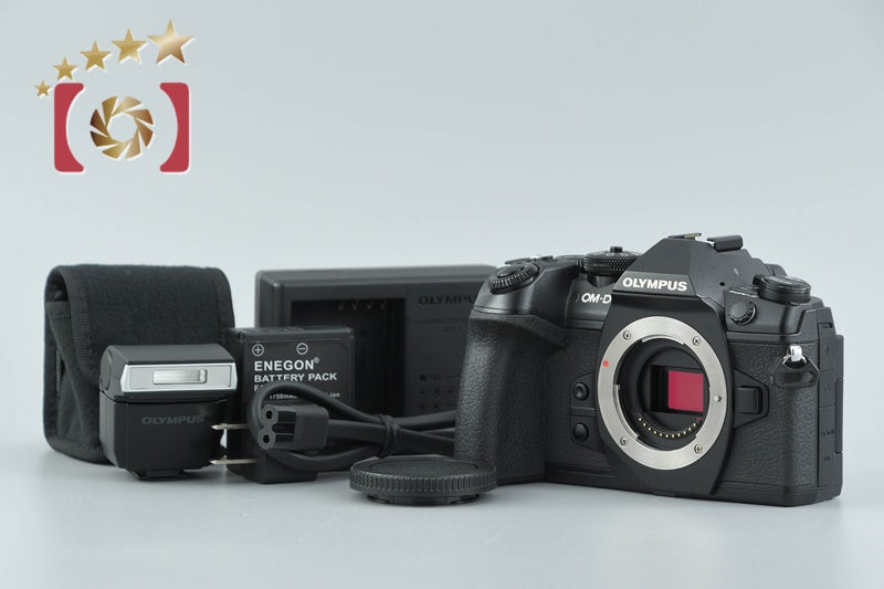 "Count 2,389" Olympus OM-D E-M1 Mark II Black 20.3 MP Digital Mirrorless Camera