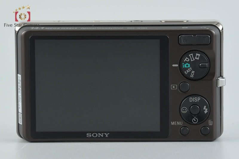 Sony Cyber-Shot DSC-W380 Gold 14.1 MP Digital Camera [Japanese Language Only]