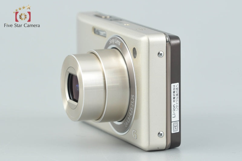 Sony Cyber-Shot DSC-W380 Gold 14.1 MP Digital Camera [Japanese Language Only]