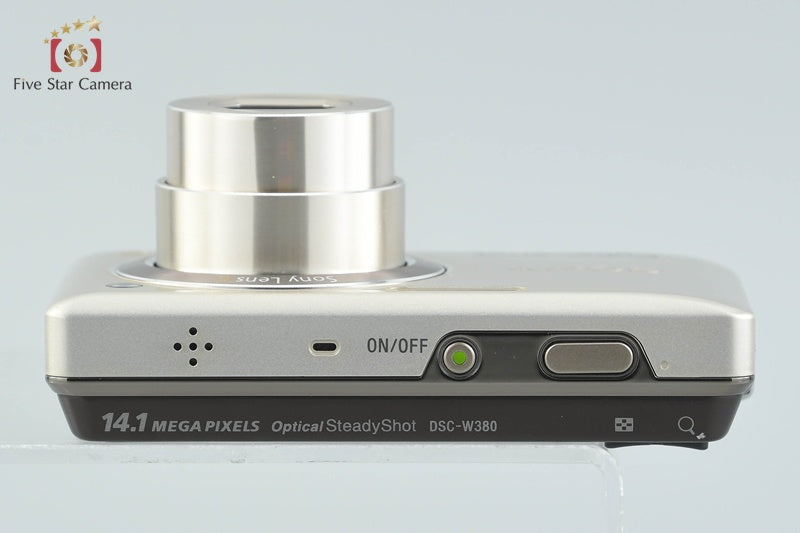 Sony Cyber-Shot DSC-W380 Gold 14.1 MP Digital Camera [Japanese Language Only]