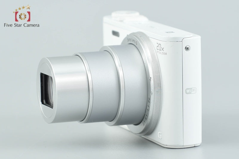 Sony Cyber-Shot DSC-WX350 White 18.2 MP Digital Camera [Japanese Language Only]