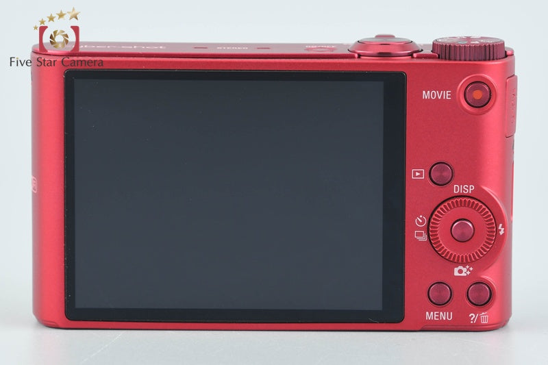 SONY Cyber-shot DSC-WX300 Red 18.2 MP Digital Camera [Multiple Languages]