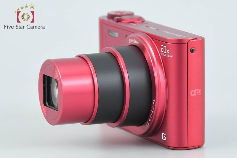 SONY Cyber-shot DSC-WX300 Red 18.2 MP Digital Camera [Multiple Languages]
