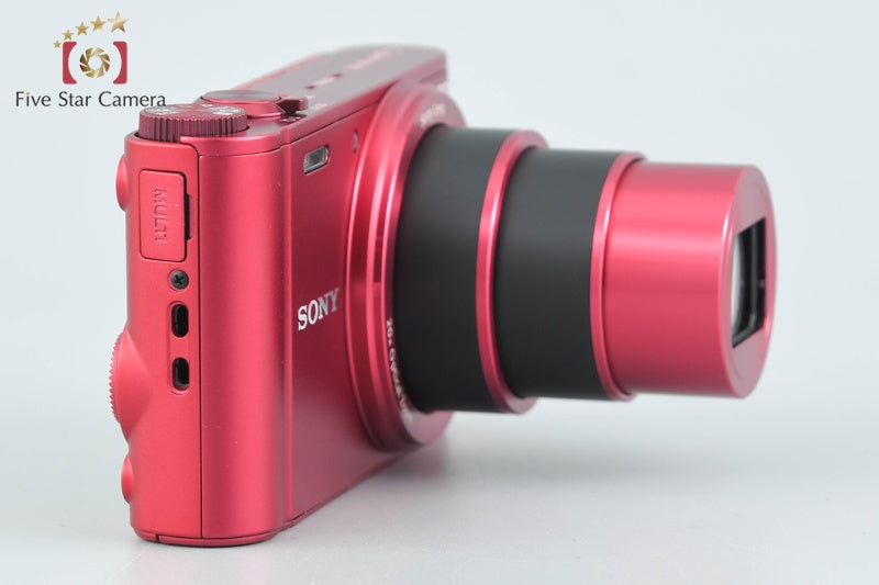SONY Cyber-shot DSC-WX300 Red 18.2 MP Digital Camera [Multiple Languages]