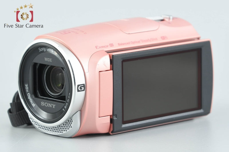 Sony Handycam HDR-CX670 Pink Digital HD Camcorder [Multiple Languages]