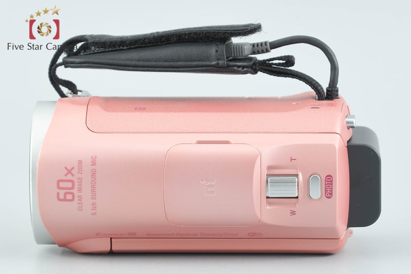 Sony Handycam HDR-CX670 Pink Digital HD Camcorder [Multiple Languages]