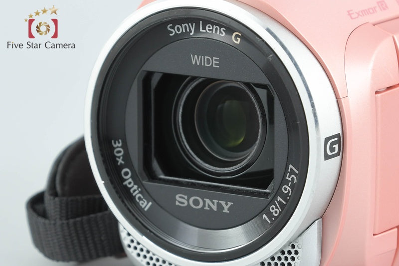 Sony Handycam HDR-CX670 Pink Digital HD Camcorder [Multiple Languages]