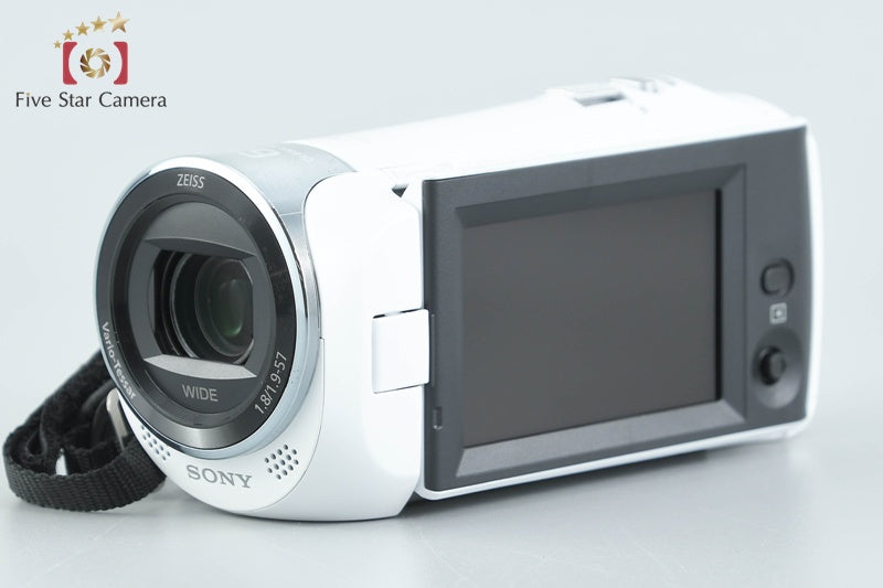 SONY HANDYCAM HDR-CX470 White Digital Camcorder [Japanese Language Only]