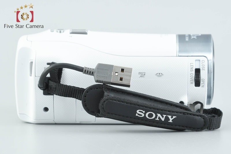 SONY HANDYCAM HDR-CX470 White Digital Camcorder [Japanese Language Only]