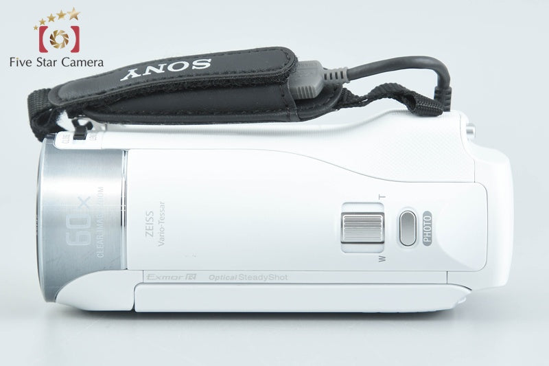SONY HANDYCAM HDR-CX470 White Digital Camcorder [Japanese Language Only]