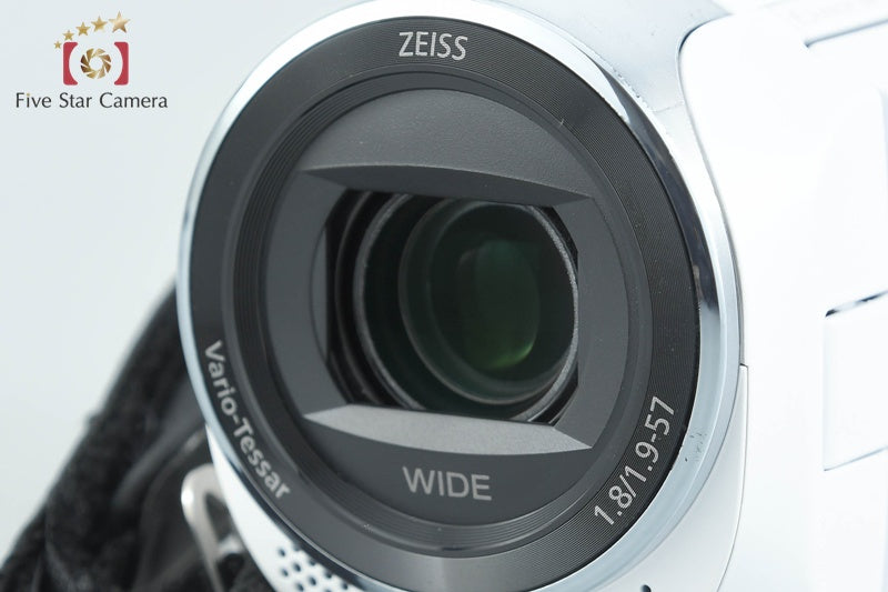 SONY HANDYCAM HDR-CX470 White Digital Camcorder [Japanese Language Only]