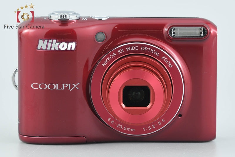 Nikon COOLPIX L28 Red 20.1 MP Digital Camera