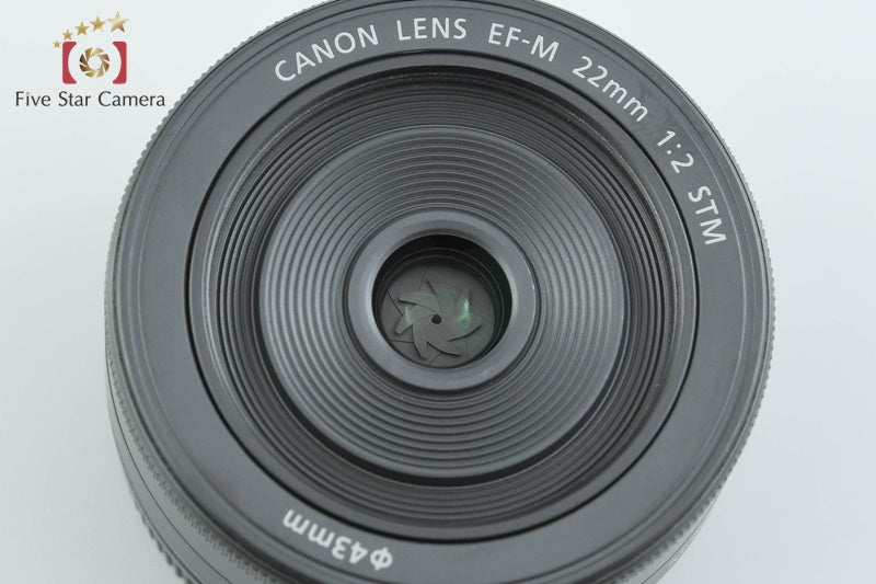 Canon EF-M 22mm f/2 STM Black