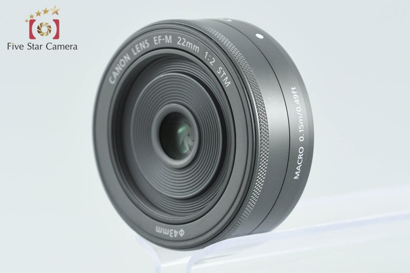 Canon EF-M 22mm f/2 STM Black